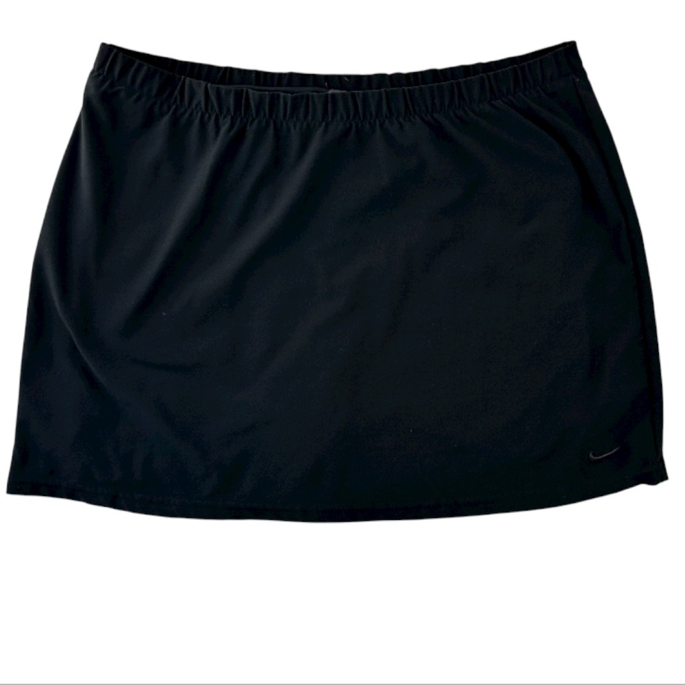 NIKE Dri-Fit Women’s Active Skort Mini Silhouette Pull-On Elastic Waist L